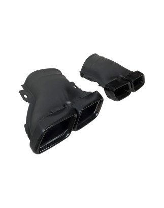 Terminali Di Uscita Di Scarico Mercedes W213 E63 Black (Cod. E-SIL00991)