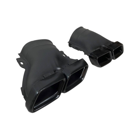 Terminali Di Uscita Di Scarico Mercedes W213 E63 Black (Cod. E-SIL00991)