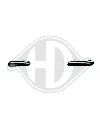 Modanatura decorativa / protettiva Griglia radiatore Toyota Corolla AE 8 85-87 (Cod. D-6613042)