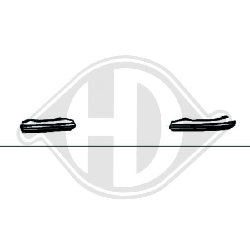 Modanatura decorativa / protettiva Griglia radiatore Toyota Corolla AE 8 85-87 (Cod. D-6613042)