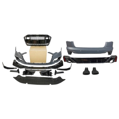 Kit Estetico Audi A6 C8 Avant 2020+ Look RS6 Carbonio (Cod. E-TCA02550289)