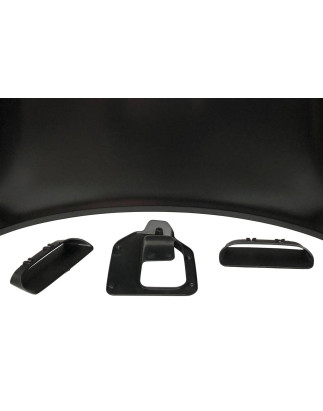 Cofano Dodge Challenger 2015-2023 look SRT Hellcat 2019 Alluminio (Cod. E-TCDO001)
