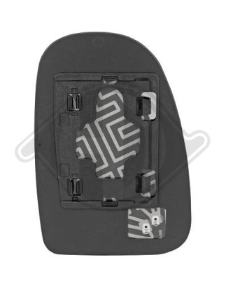 Vetro specchio Specchio esterno Toyota IQ 09- (Cod. D-6645126)
