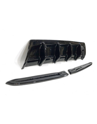 Diffusore Posteriore Volkswagen Arteon R MAX 2021 Nero lucido (Cod. E-TCW6204)