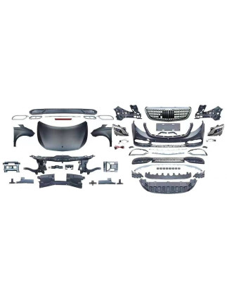 Kit Estetico Mercedes Vito 2004-2010 W639 Look Mayback (Cod. E-TCM0365)