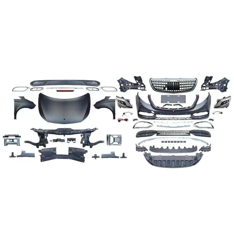 Kit Estetico Mercedes Vito 2004-2010 W639 Look Mayback (Cod. E-TCM0365)