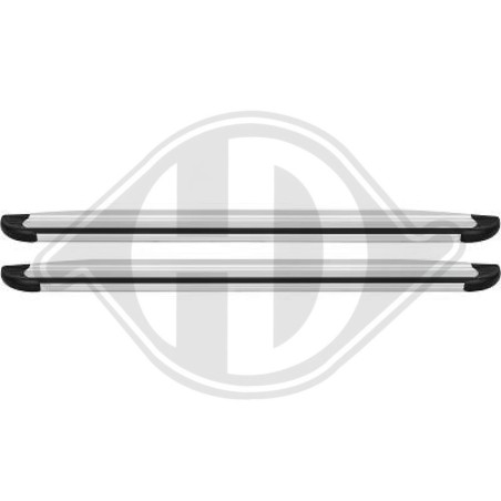 Set Pedane sottoporta Toyota Hilux 05-11 (Cod. D-6684839)