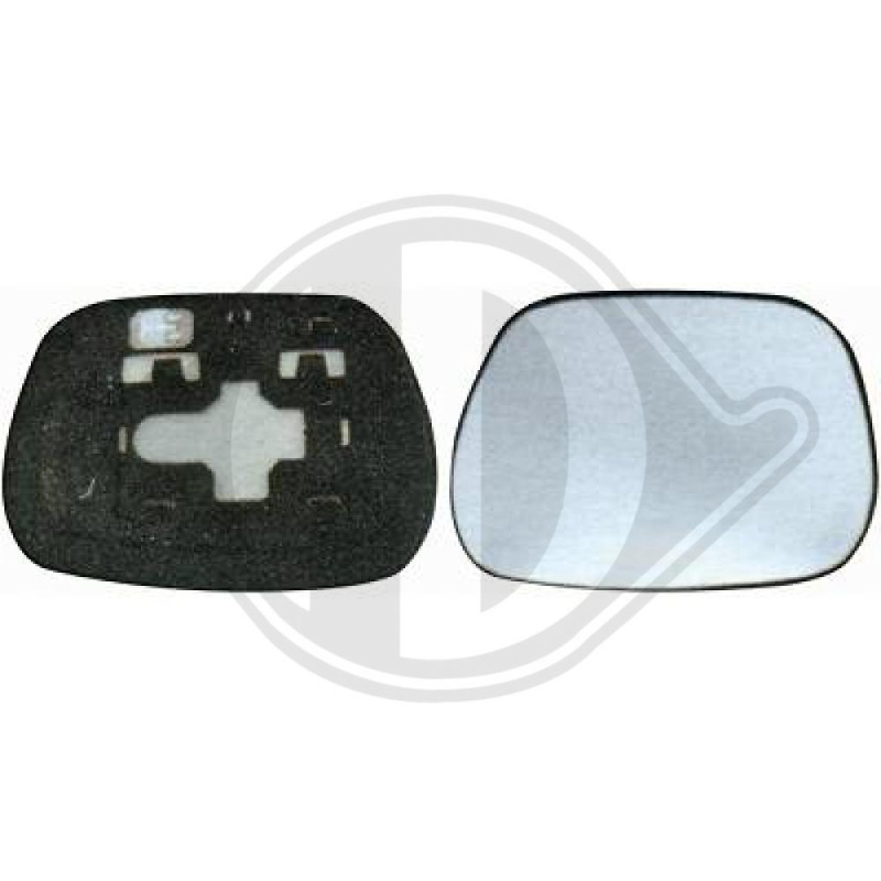 Vetro specchio Specchio esterno Toyota RAV 4 00-03 (Cod. D-6686027)