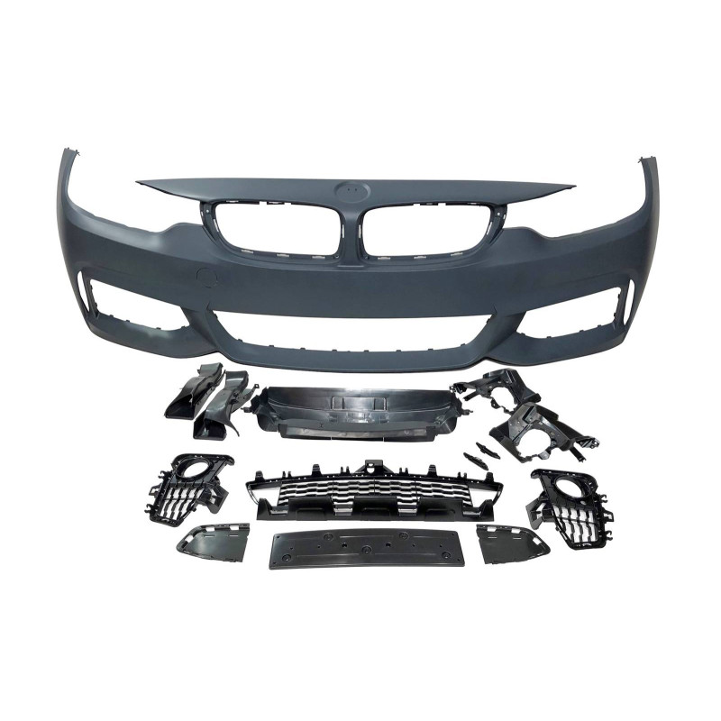 Paraurti Anteriore BMW F32 F33 F36 Look M-Tech ABS (Cod. E-TCBF357)