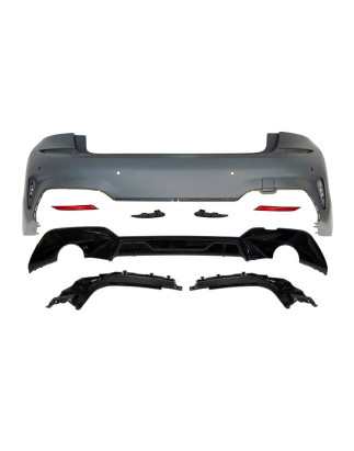 Paraurti Posteriore BMW G20 Look MPerformance Nero lucido (Cod. E-TCB10479032)