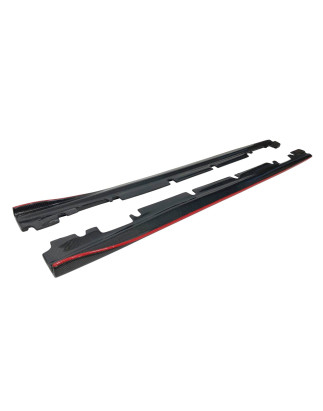Diffusori minigonne Mercedes W117 CLA  Carbonio (Cod. E-TCM0362)