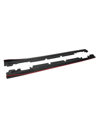 Diffusori minigonne Mercedes W117 CLA  Carbonio (Cod. E-TCM0362)