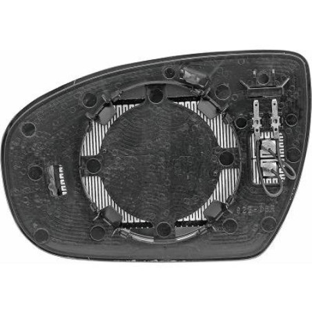 Vetro specchio Specchio esterno Hyundai I 20 14-18 (Cod. D-6807026)