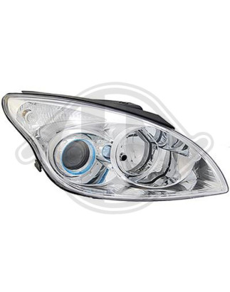 Faro anteriore destro Hyundai I30 5-trg./Station wagon/Berl. 07-10 (Cod. D-6835080)