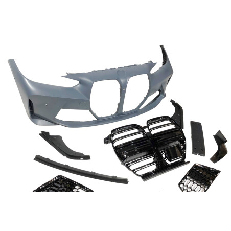 Paraurti Anteriore BMW G22 / G23 / G26 look M4 (Cod. E-TCBG220)