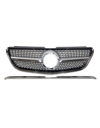 Griglia Mercedes Vito W447 2022+ Look Diamond (Cod. E-TCM0379)