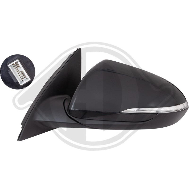 Specchio retrovisore esterno Hyundai I30 Berl./Station wagon 17- (Cod. D-6837325)