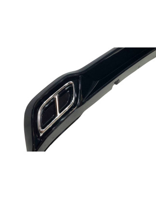 Diffusore Posteriore Volkswagen Golf 8 2019-2023 Nero lucido Look RLine (Cod. E-TCW6228)
