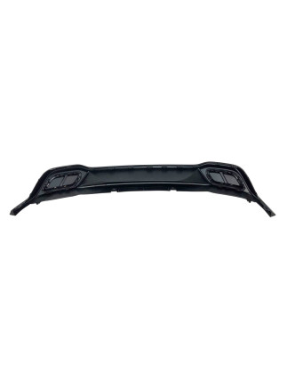 Diffusore Posteriore Volkswagen Golf 8 2019-2023 Nero lucido Look RLine (Cod. E-TCW6228)