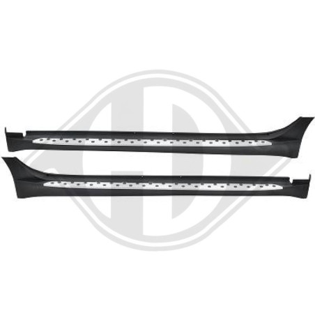 Set Pedane sottoporta Hyundai IX 35 10-13 (Cod. D-6861032)