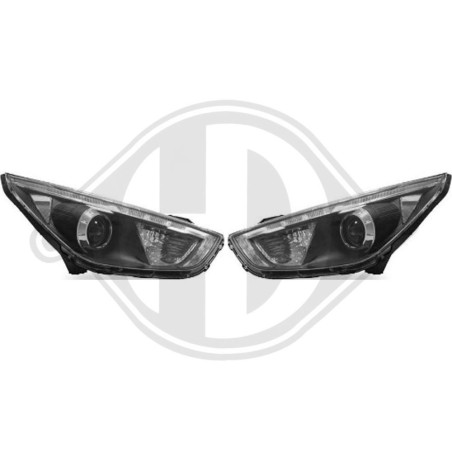SET FARI ANTERIORI Hyundai IX 35 10-13 (Cod. D-6861280)
