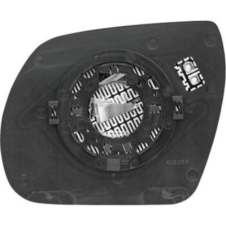 Vetro specchio Specchio esterno Hyundai Santa Fe 10-11 (Cod. D-6871024)