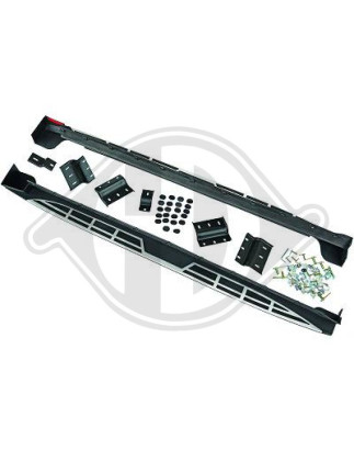 Set Pedane sottoporta Hyundai Santa Fe IX45 13- (Cod. D-6872032)