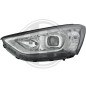 Faro anteriore sinistro Hyundai Santa Fe 12-16 (Cod. D-6872081)