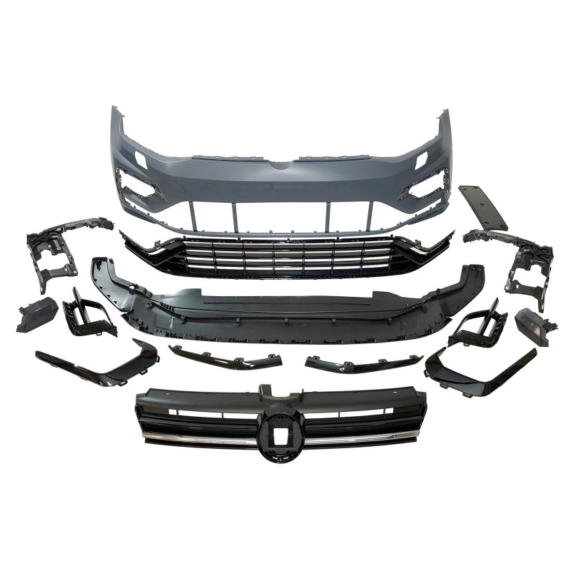 Paraurti Anteriore Volkswagen Golf 7.5 3/5P Facelift Look R20 (Cod. E-TCW7520)