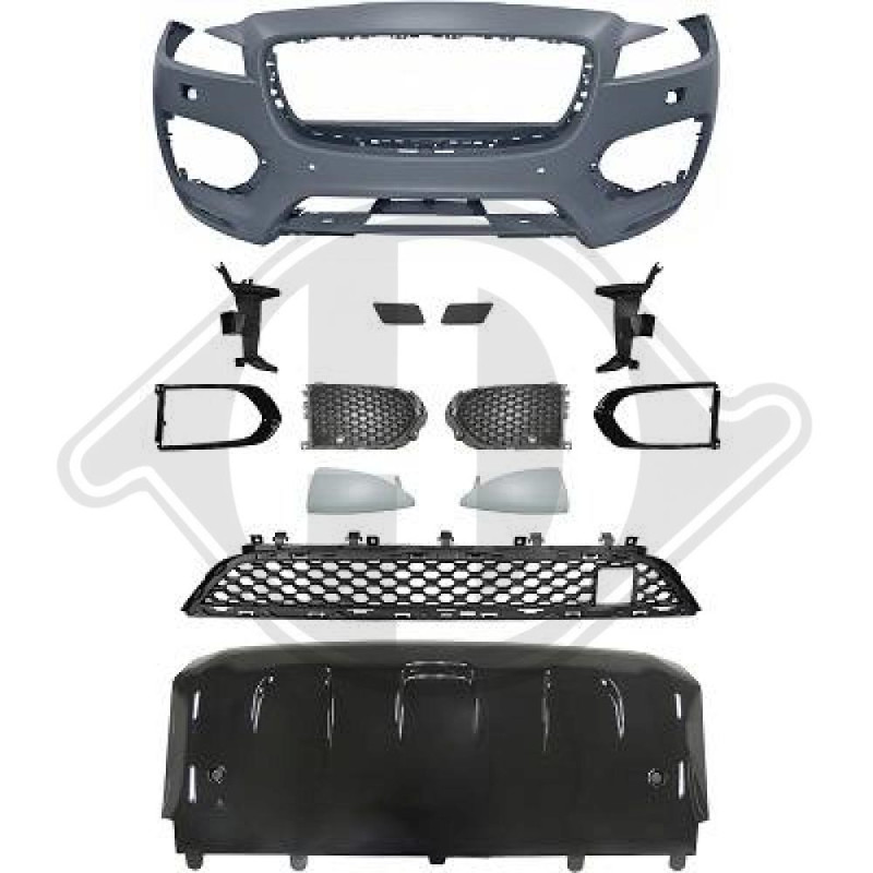 Paraurti anteriore Jaguar Jaguar F-Pace 16- (Cod. D-7100350) Paraurti anteriore Jaguar Jaguar F-Pace 16- (Cod. D-7100350)