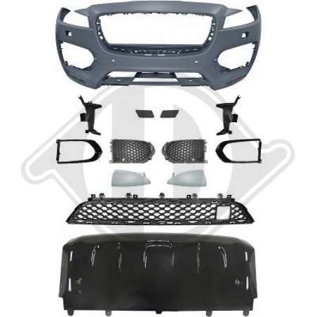 Paraurti anteriore Jaguar Jaguar F-Pace 16- (Cod. D-7100350)