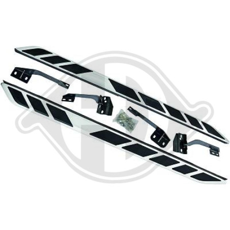 Set Pedane sottoporta Landrover Landrover Discovery Evoque 10- (Cod. D-7340034)
