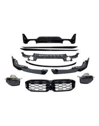 Kit Estetico BMW G20 / G21 LCI Look M Performance Nero lucido (Cod. E-TCBG224)
