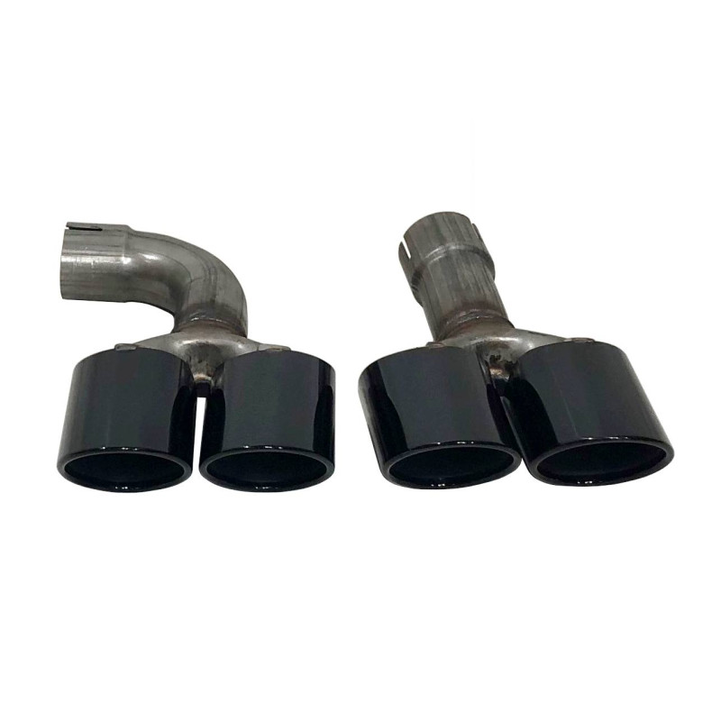 Terminali Di Uscita Di Scarico Bmw G01 X3 Black (Cod. E-SIL0146)