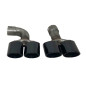 Terminali Di Uscita Di Scarico Bmw G01 X3 Black (Cod. E-SIL0146)