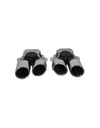 Diffusore Posteriore Mercedes C167 GLE 2020 Terminali Look E53 (Cod. E-TCM0370)