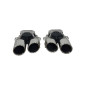 Diffusore Posteriore Mercedes C167 GLE 2020 Terminali Look E53 (Cod. E-TCM0370)