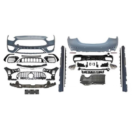 Kit Estetico Mercedes W206 4 Porte Look AMG C63 (Cod. E-TCM036103680392)