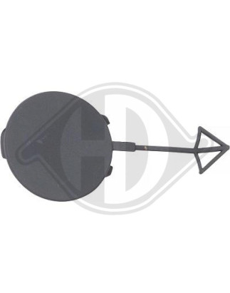 Coperchio gancio traino posteriore Seat Leon 09-12 (Cod. D-7432369)