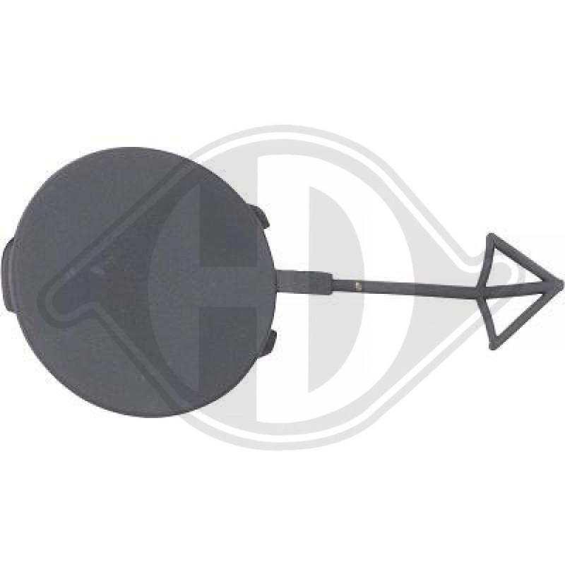 Coperchio gancio traino posteriore Seat Leon 09-12 (Cod. D-7432369)