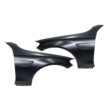 Parafanghi Anteriori MERCEDES W205 2014-2021 4P/COUPE/ESTATE Look AMG Metal (Cod. E-TCM2047)
