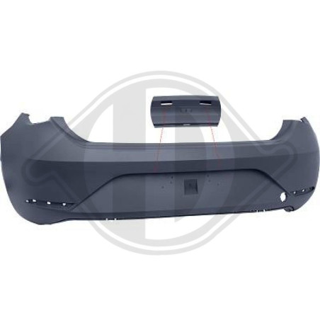 Paraurti posteriore Seat Leon Berl./Station wagon 20- (Cod. D-7434055)