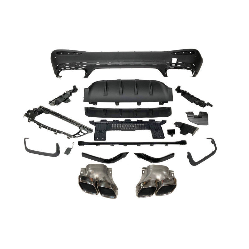 Diffusore Posteriore Mercedes GLC X254 2023+ (Cod. E-TCM3967)
