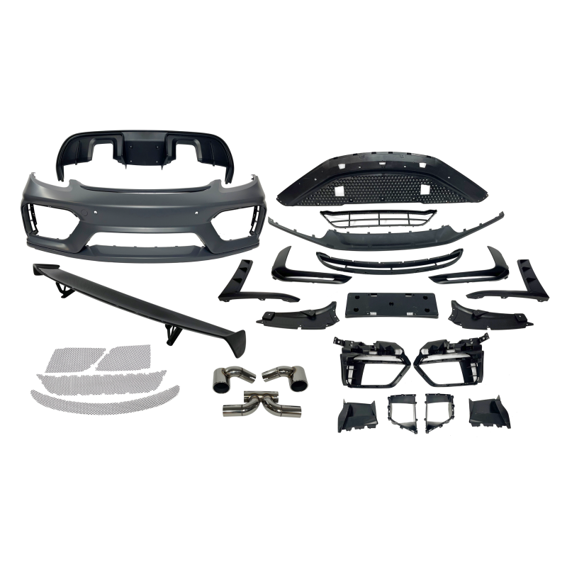 Kit Estetico Porsche Cayman 718 2016-2023 / Boxter Look GT4 (Cod. E-TCPO047SPPO16)