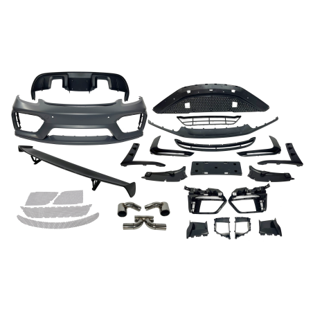 Kit Estetico Porsche Cayman 718 2016-2023 / Boxter Look GT4 (Cod. E-TCPO047SPPO16)