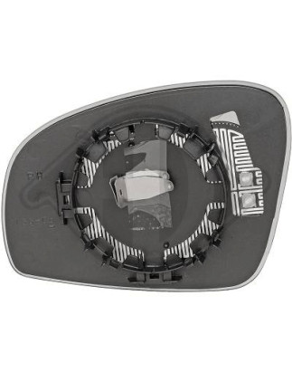 Vetro specchio Specchio esterno Skoda Fabia 3/4/5 porte/Station wagon 10-14 (Cod. D-7801026)