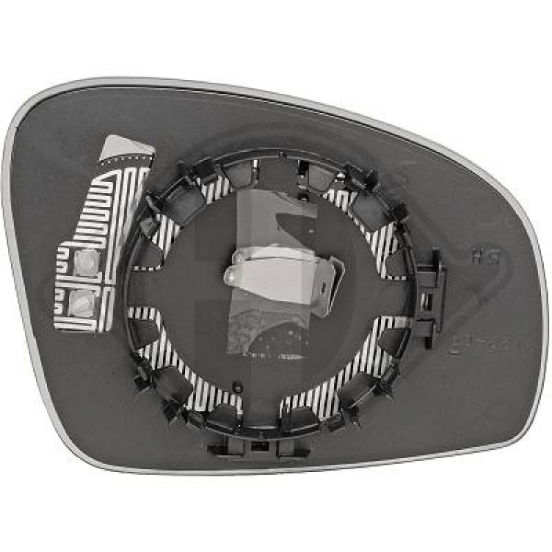 Vetro specchio Specchio esterno Skoda Fabia 3/4/5 porte/Station wagon 10-14 (Cod. D-7801027)