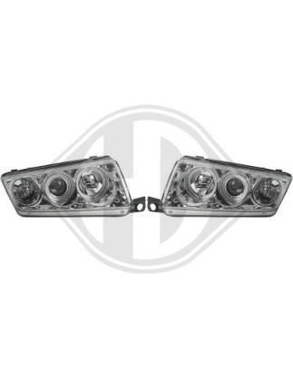 SET FARI ANTERIORI Skoda Fabia3/4/5 porte/Station wagon 04-07 (Cod. D-7805380)