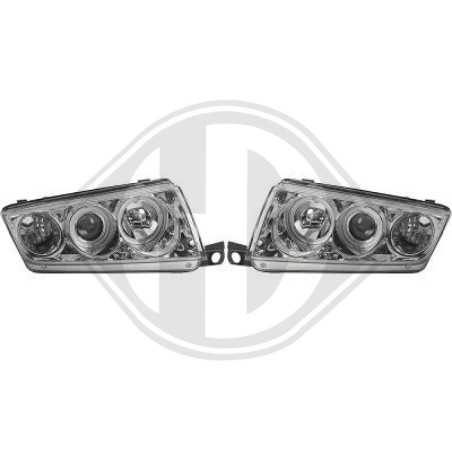 SET FARI ANTERIORI Skoda Fabia3/4/5 porte/Station wagon 04-07 (Cod. D-7805380)