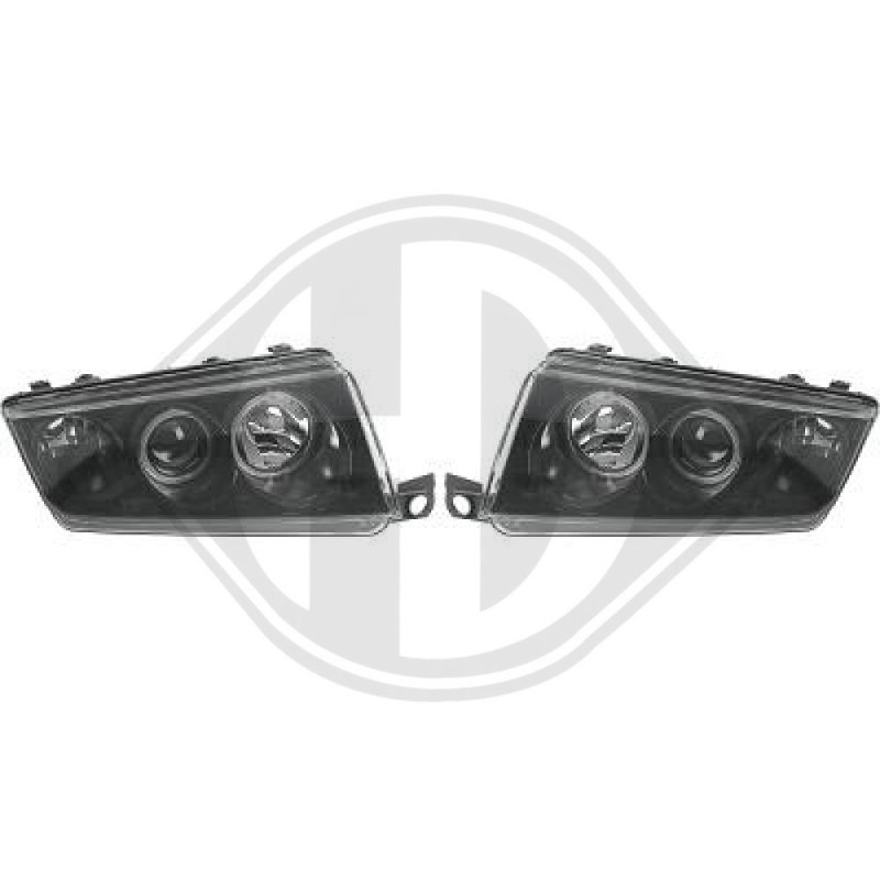 SET FARI ANTERIORI Skoda Fabia3/4/5 porte/Station wagon 04-07 (Cod. D-7805480)